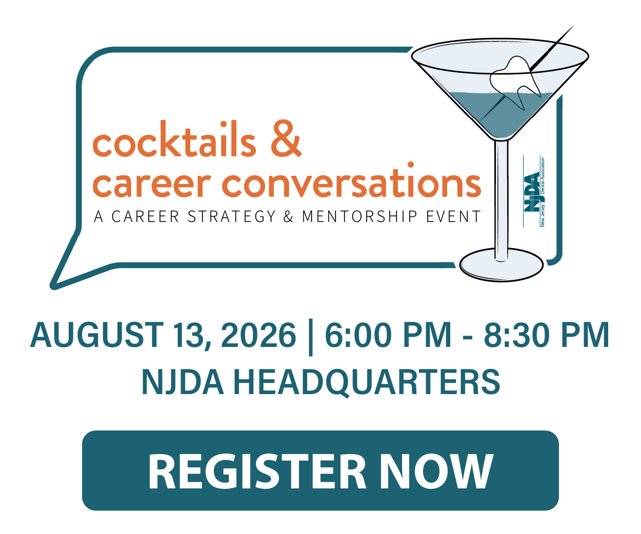Link to register for Cocktails & Career Conversations